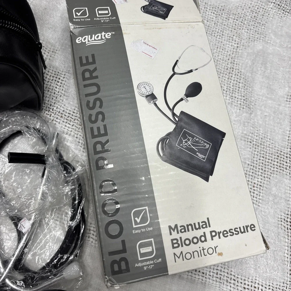 Equate Manual Blood Pressure Monitor With Accessories Bag